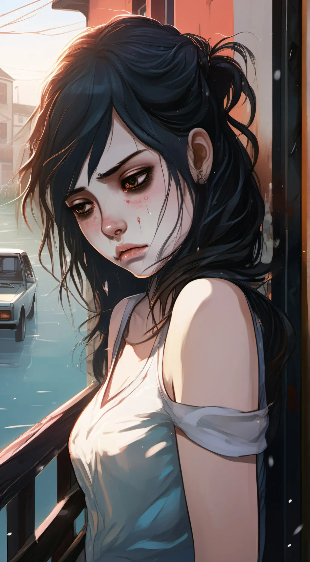 ai character: hannah background