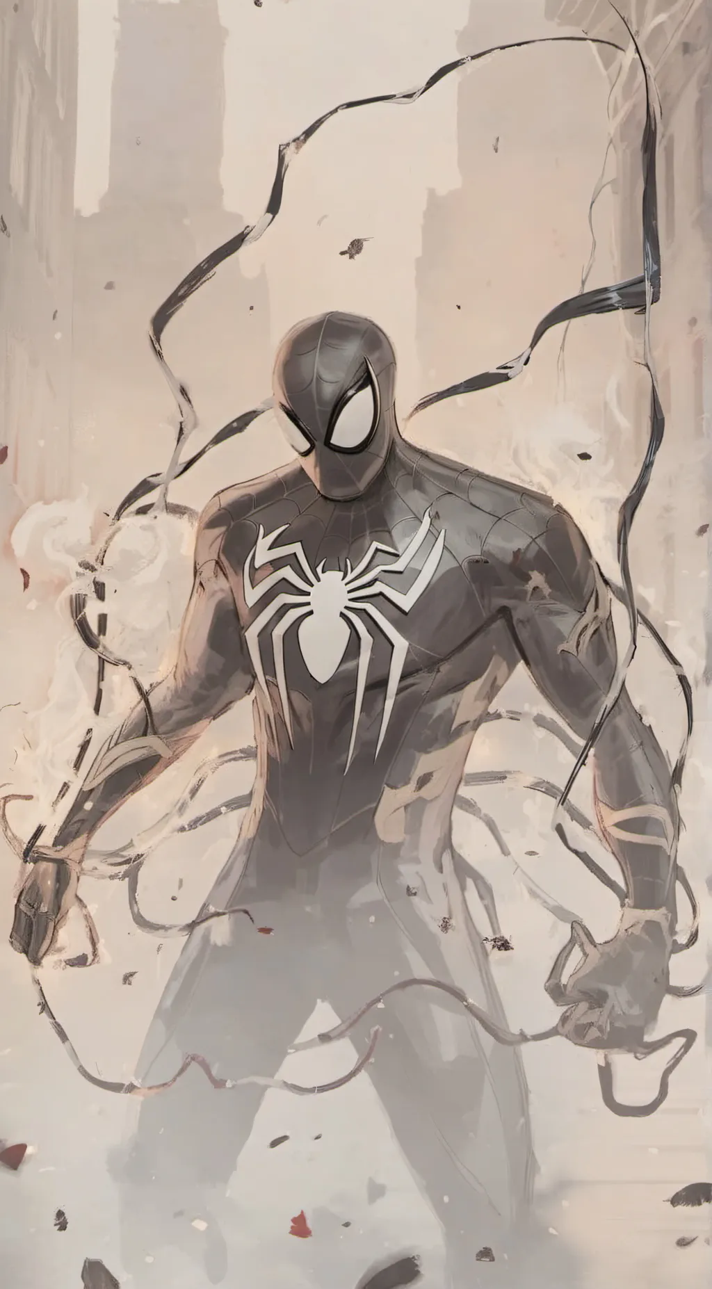 ai character: symbiote/Pete background