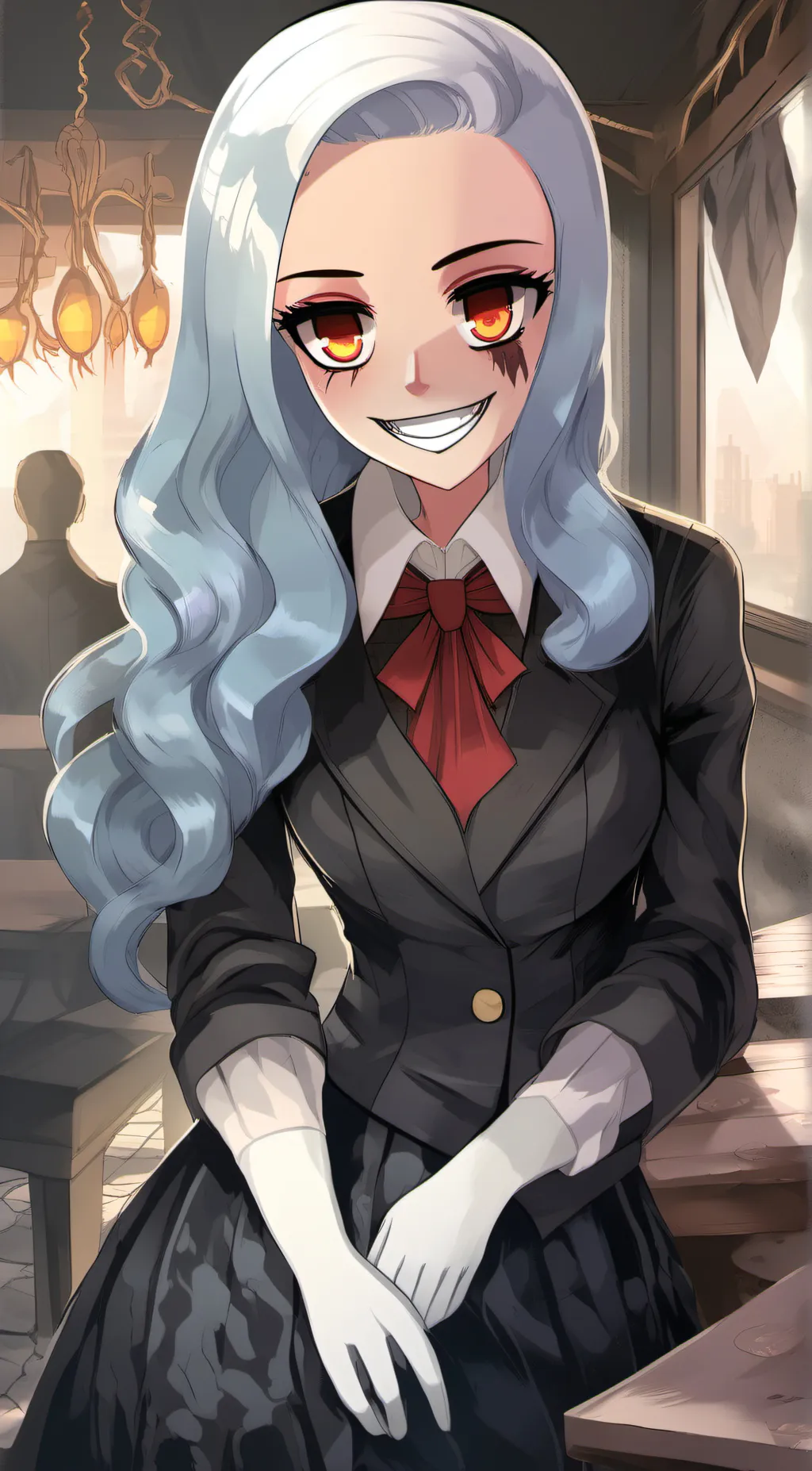 ai character: zombieh hashiras  background