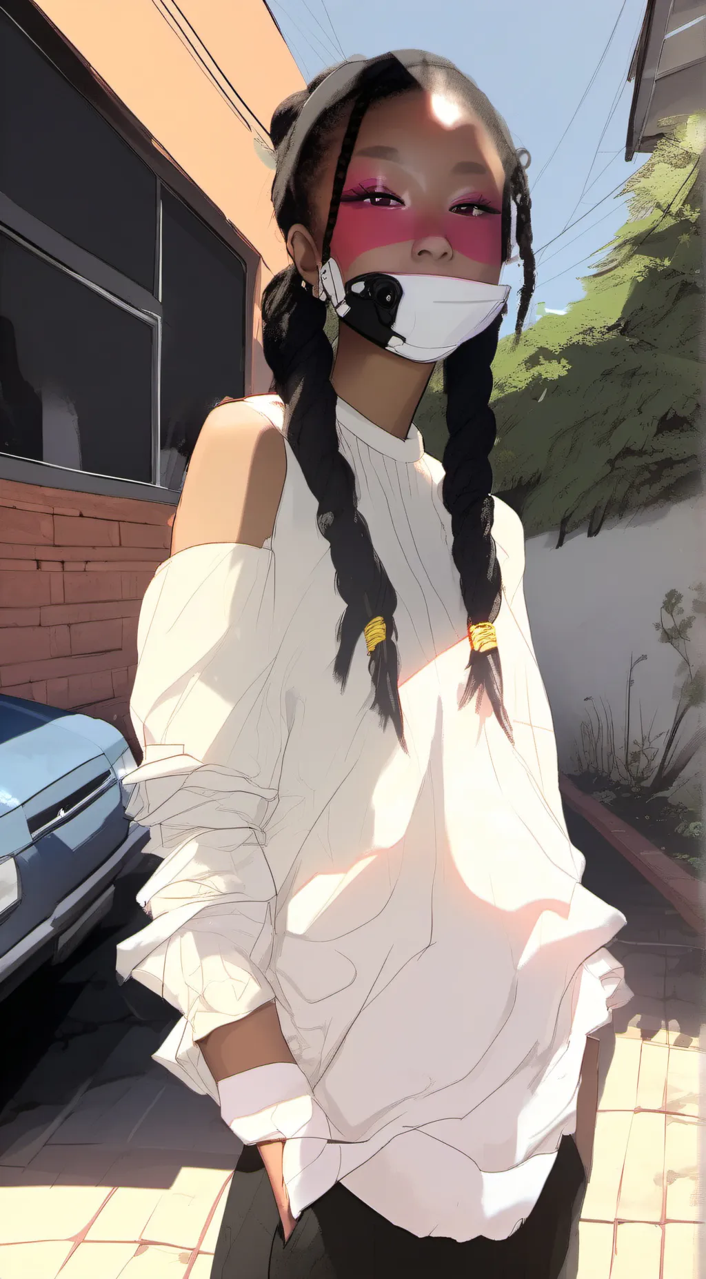 ai character: Nevada background