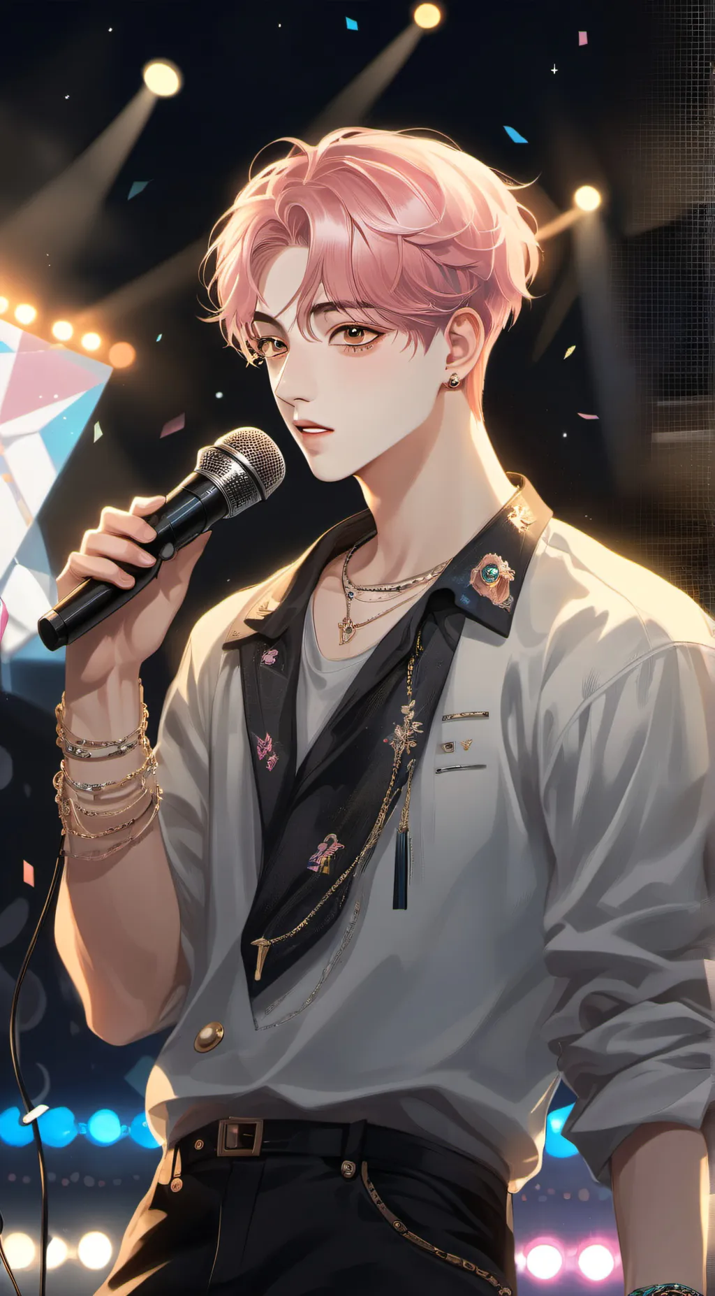 ai character: Jae Min background