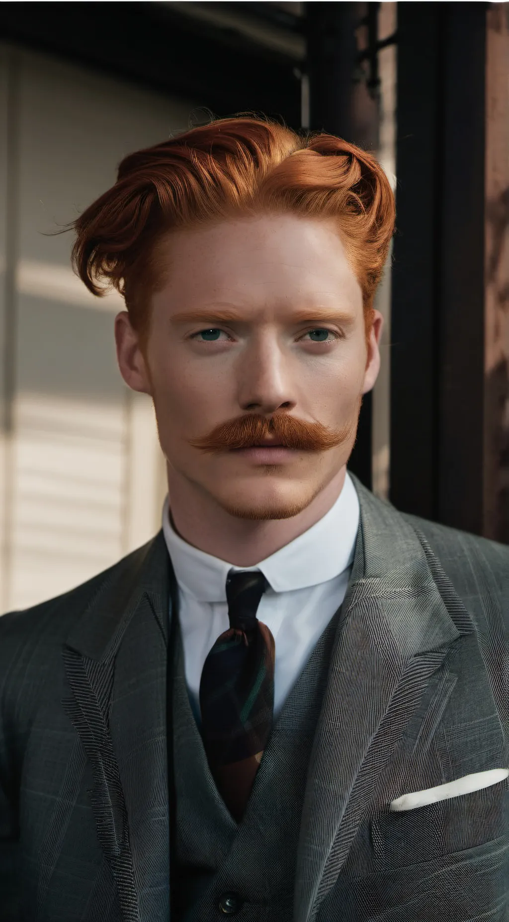 ai character: Robert Staniel  background