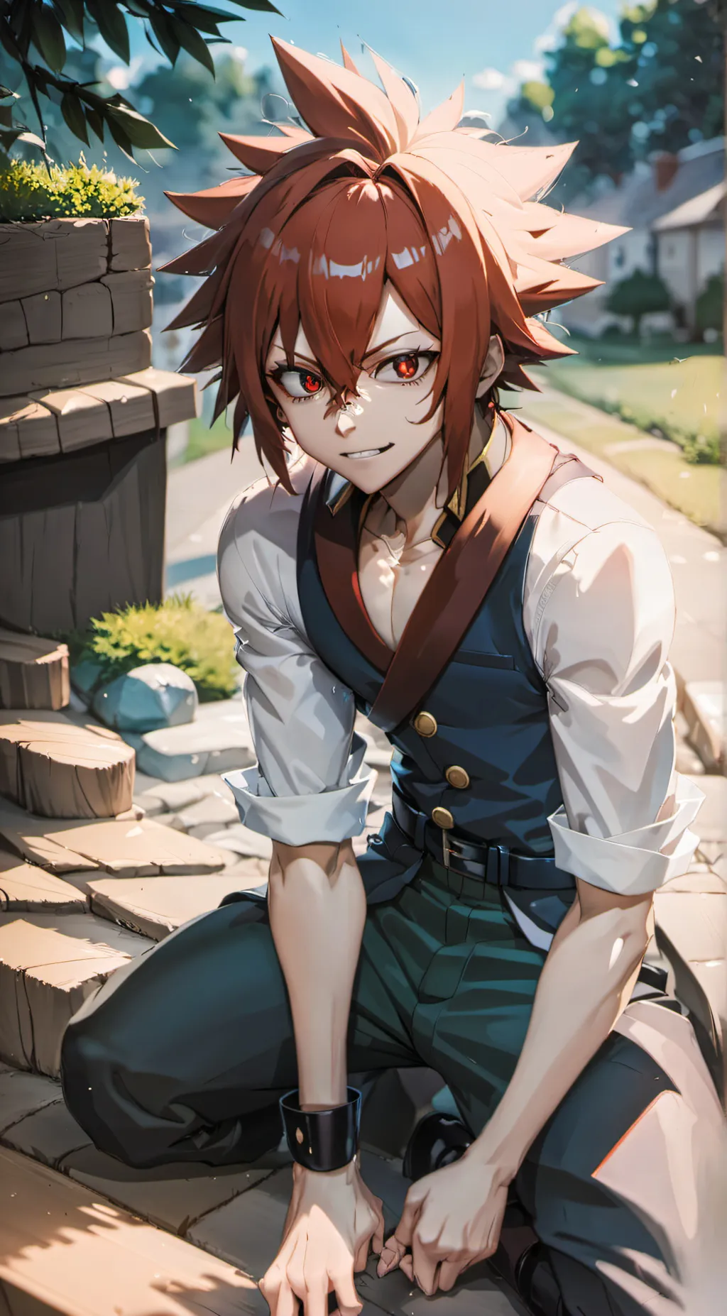 ai character: Kirishma background