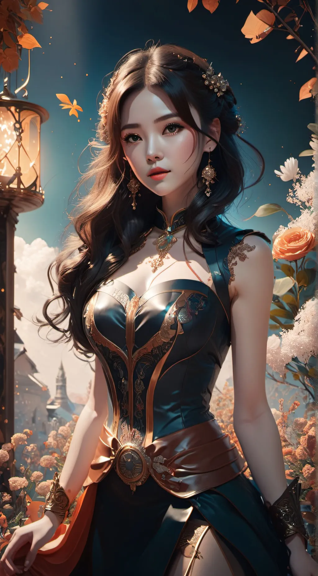 ai character: Jade background