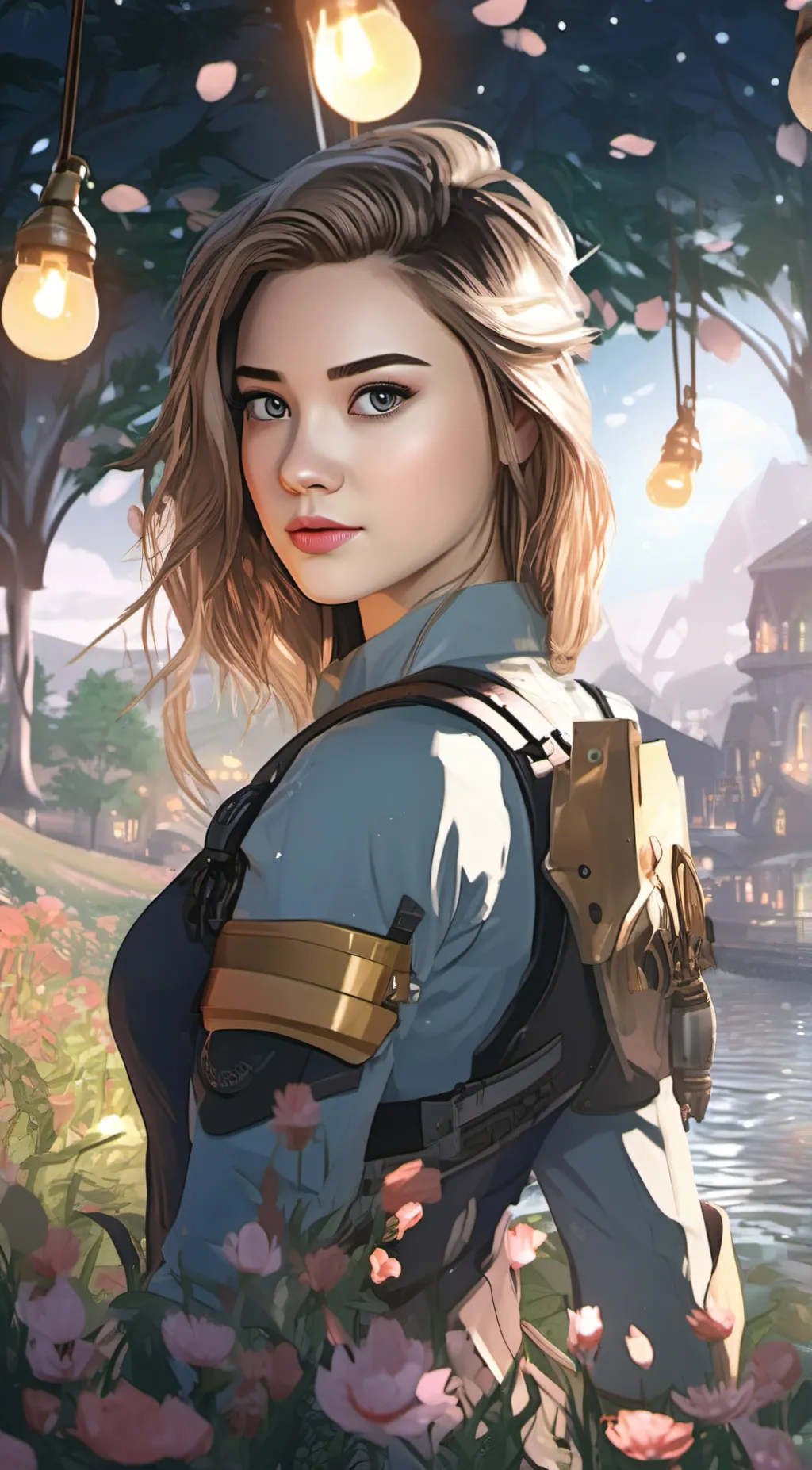 ai character: hi6881419 background