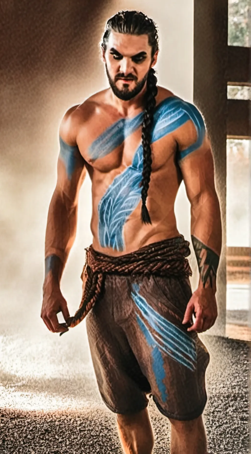 ai character: Khal Drogo background