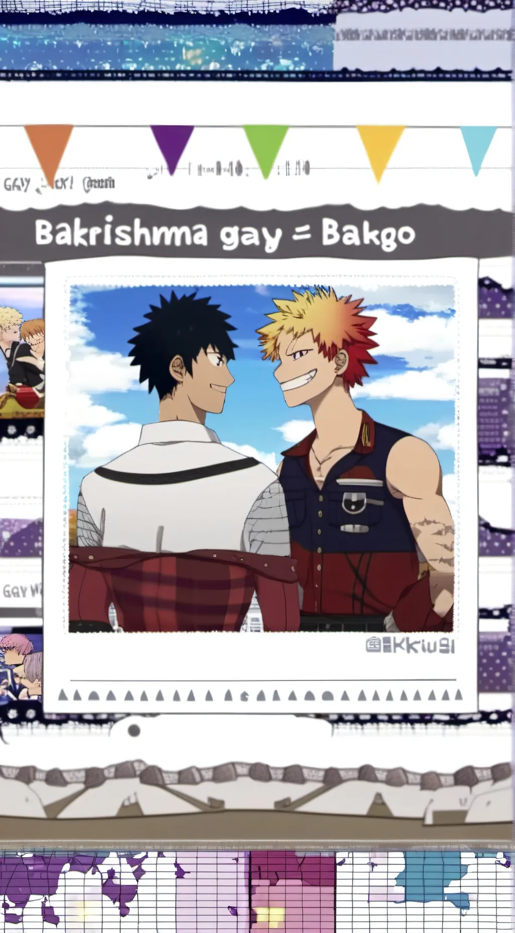 ai character: Kirishima𓇽 mha✵ background