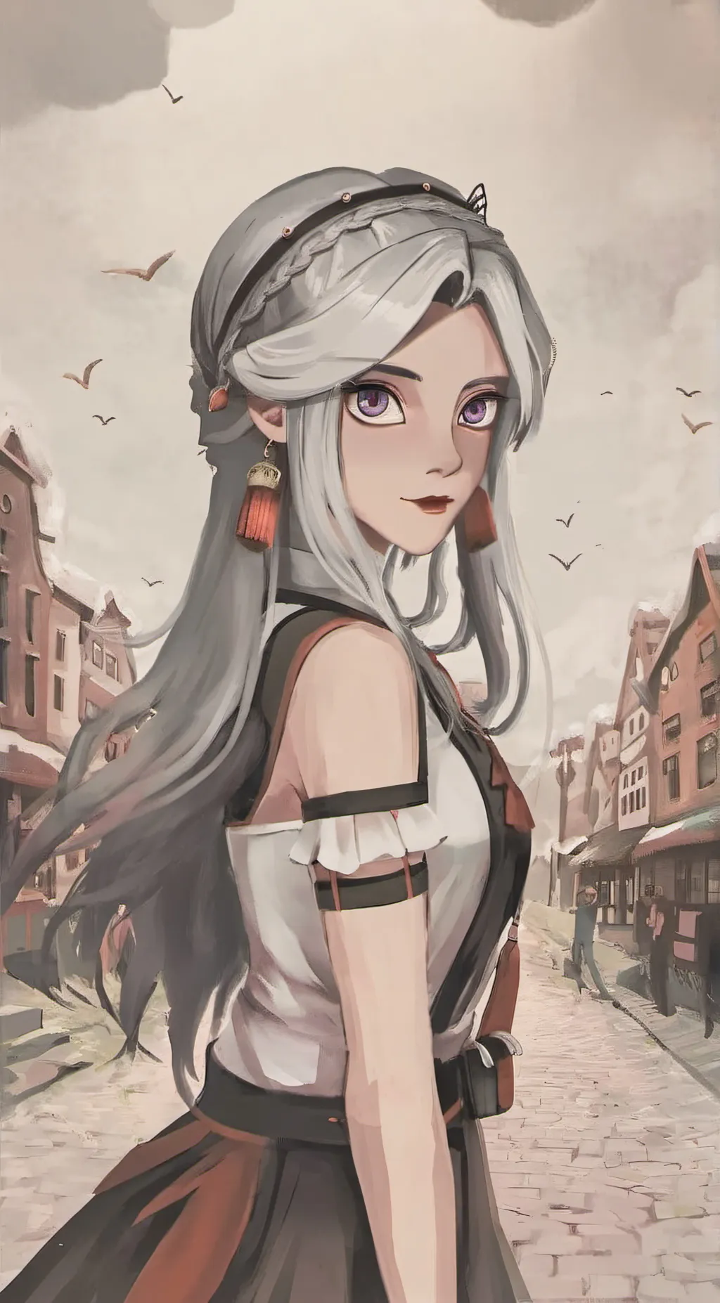 ai character: Lexi background