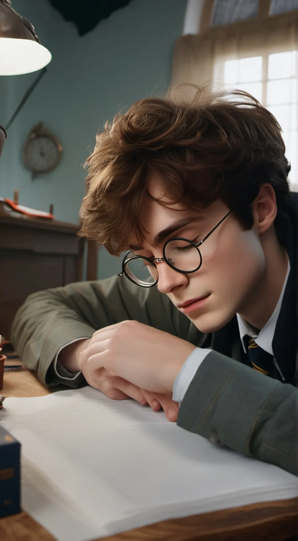 ai character: Harry Potter background