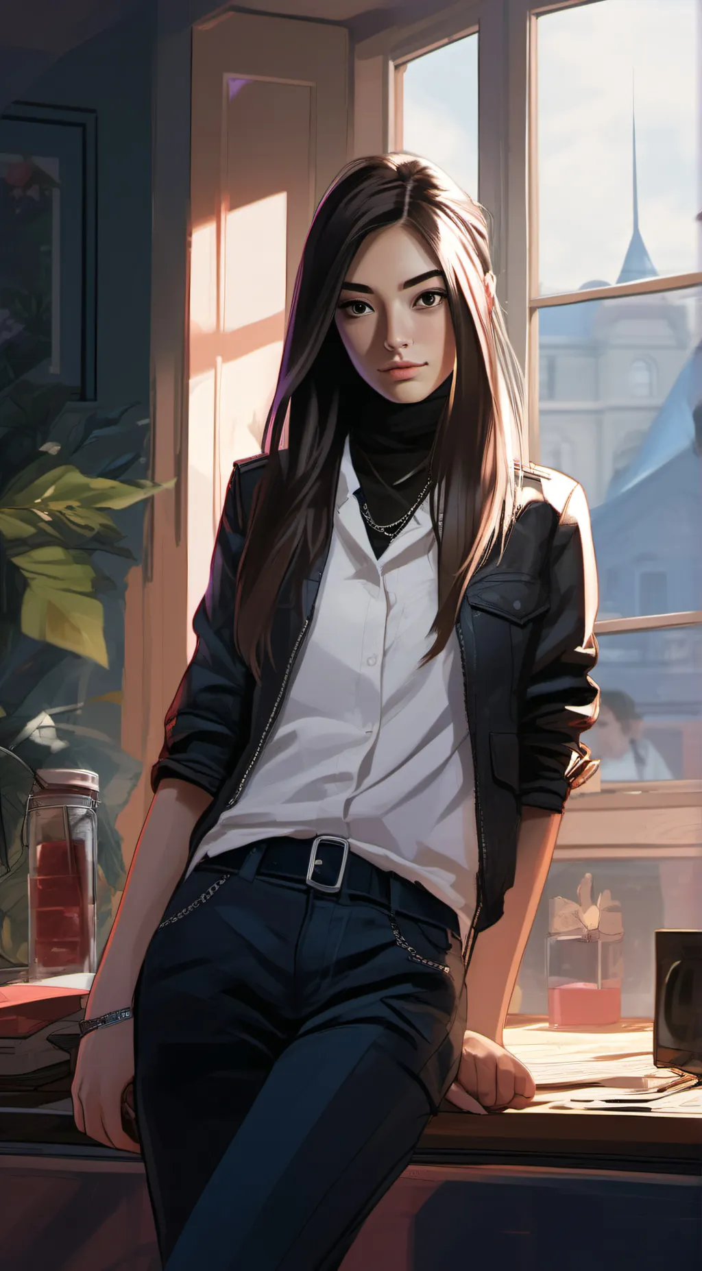 ai character: Amelia background