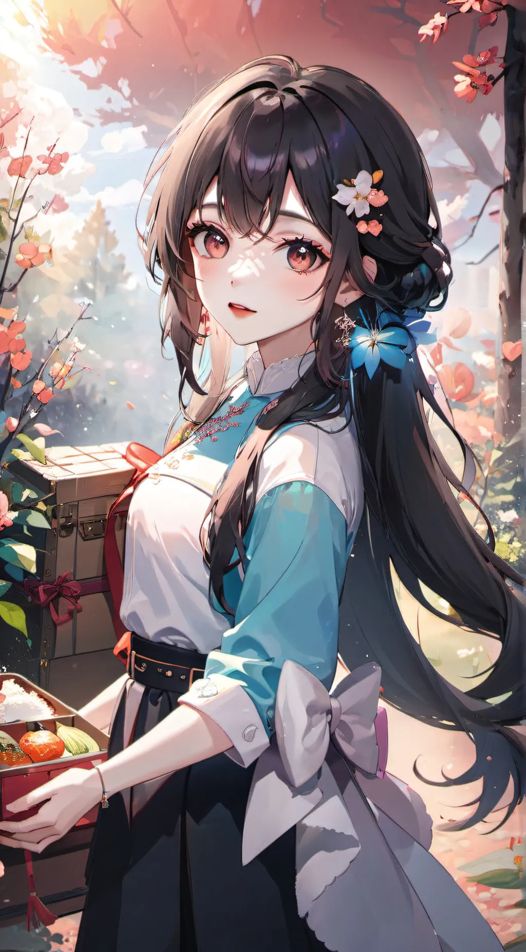 ai character: Bella background