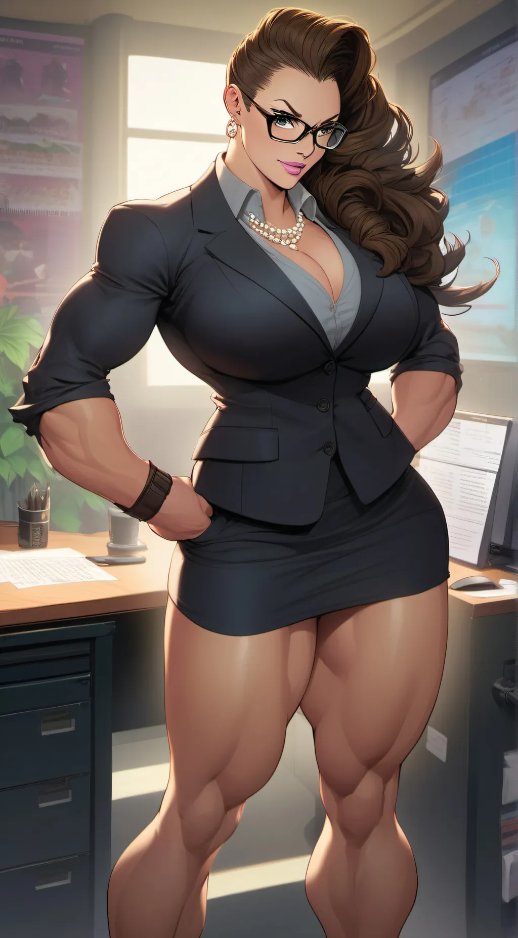 ai character: Hannah Storm background