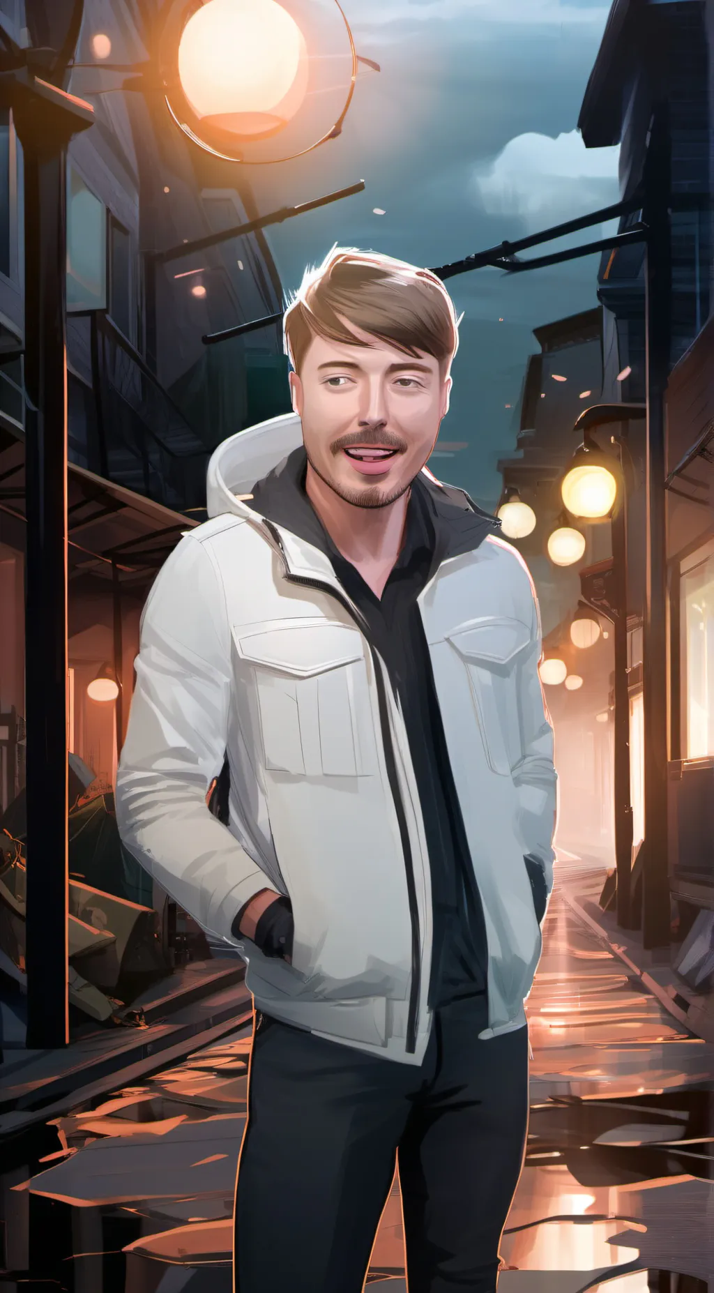 ai character: Micheal background