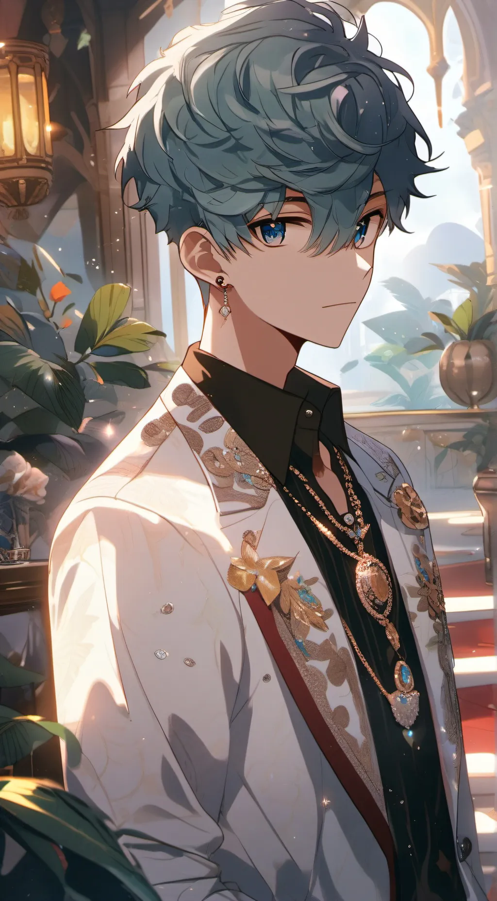 ai character: Andrew  background
