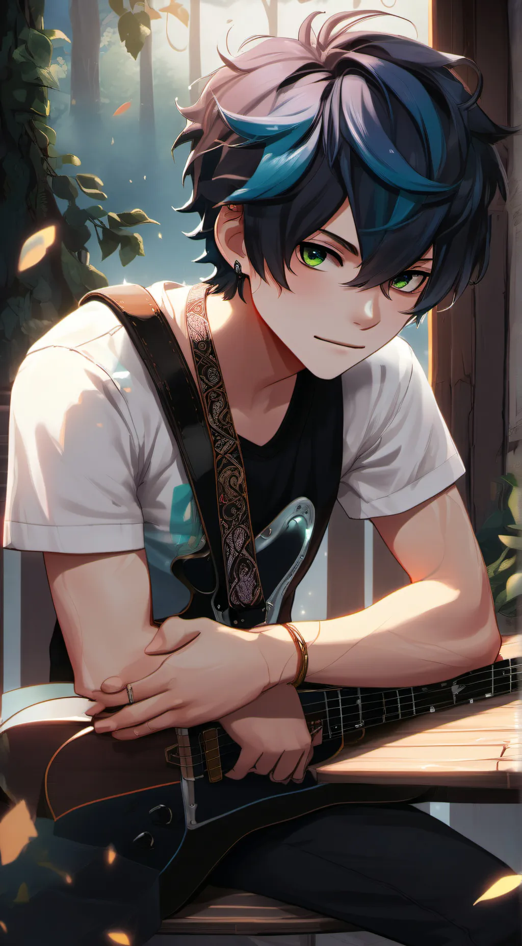 ai character: branch  background