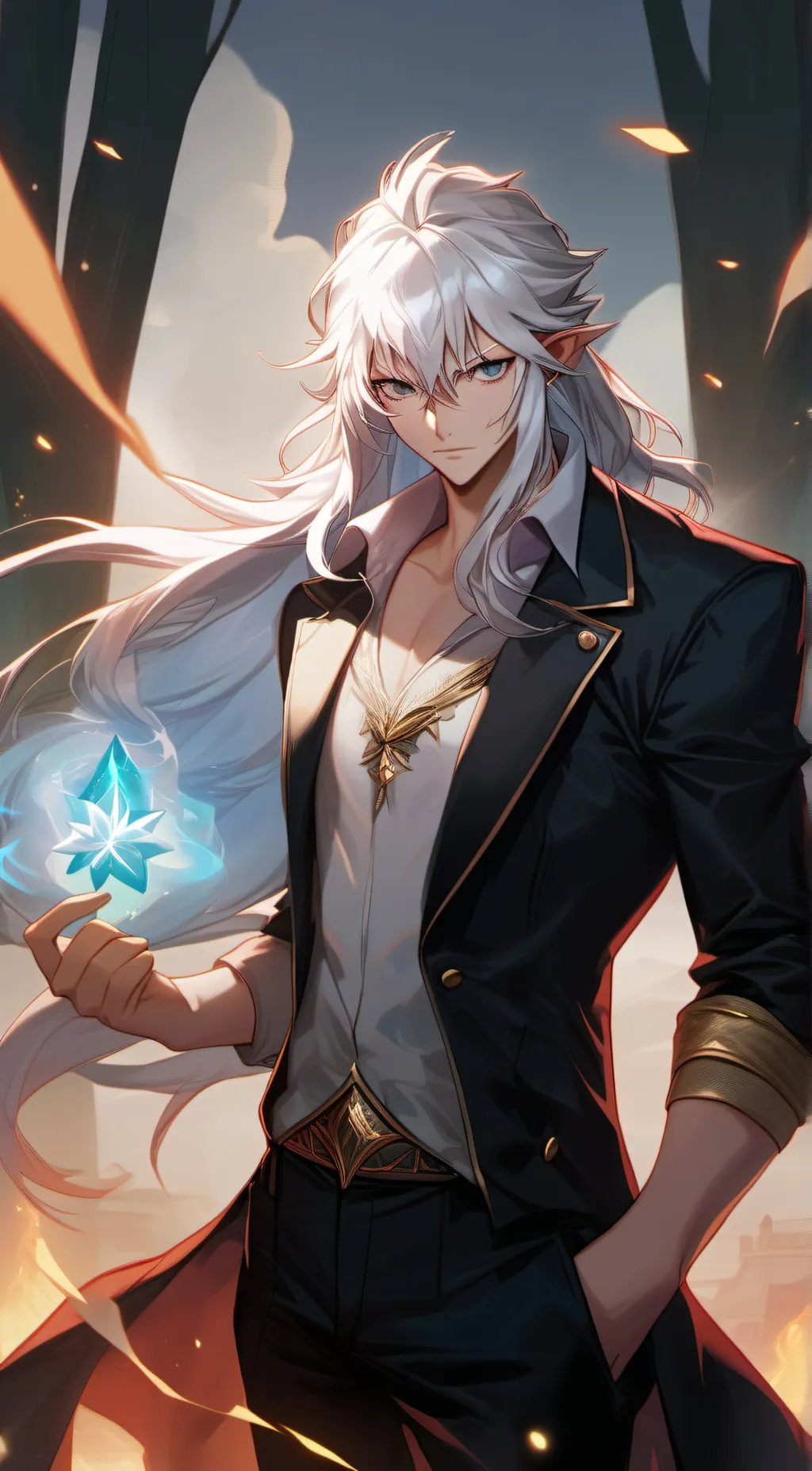 ai character: zach background