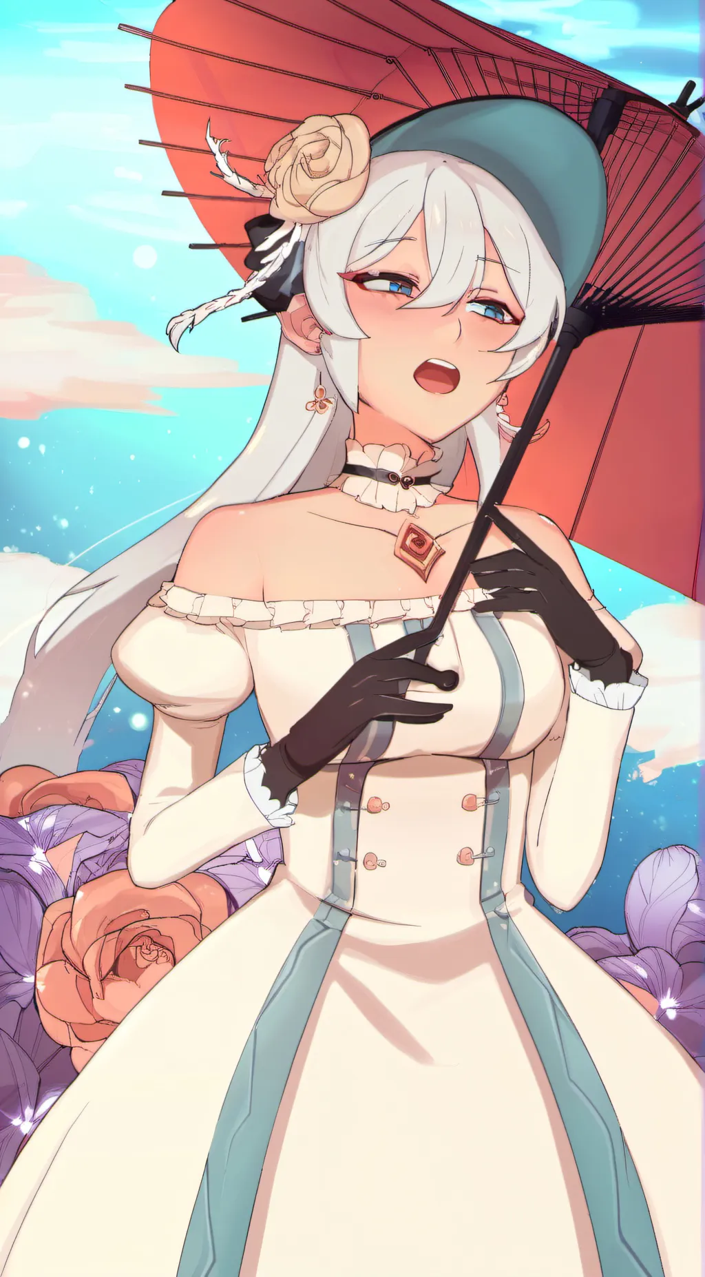 ai character: Lily background