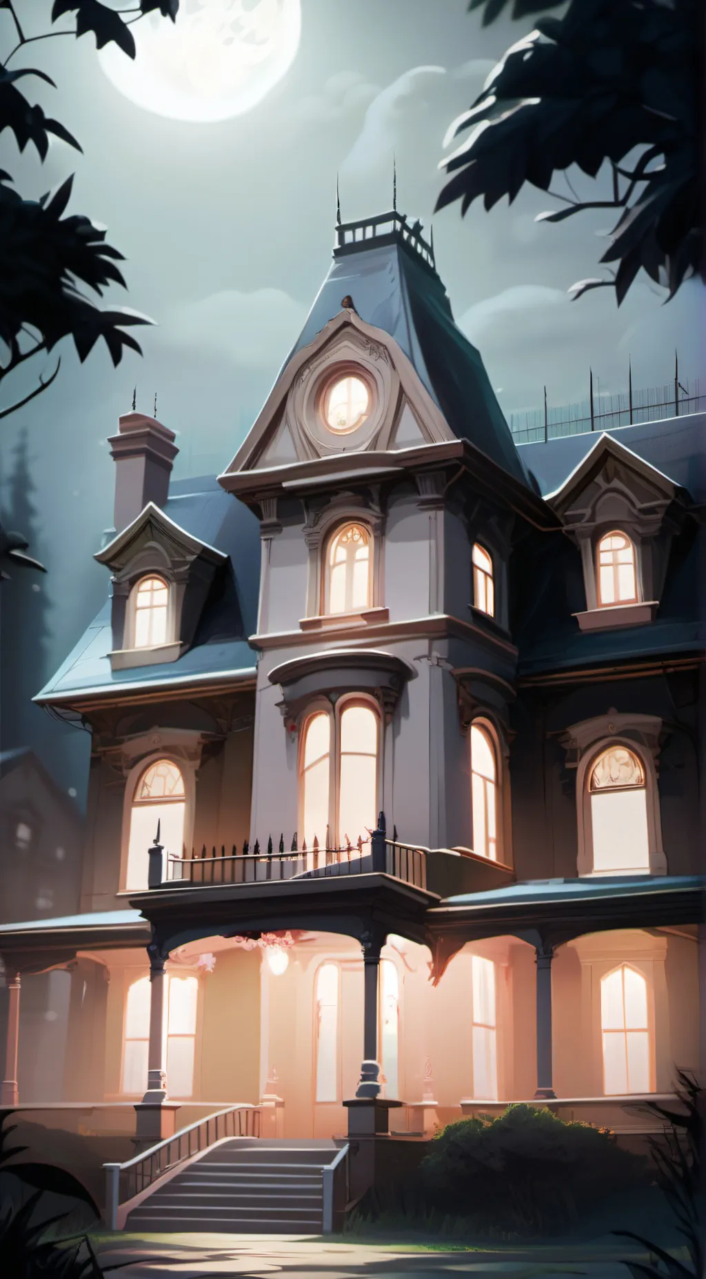 ai character: malfoy manor  background