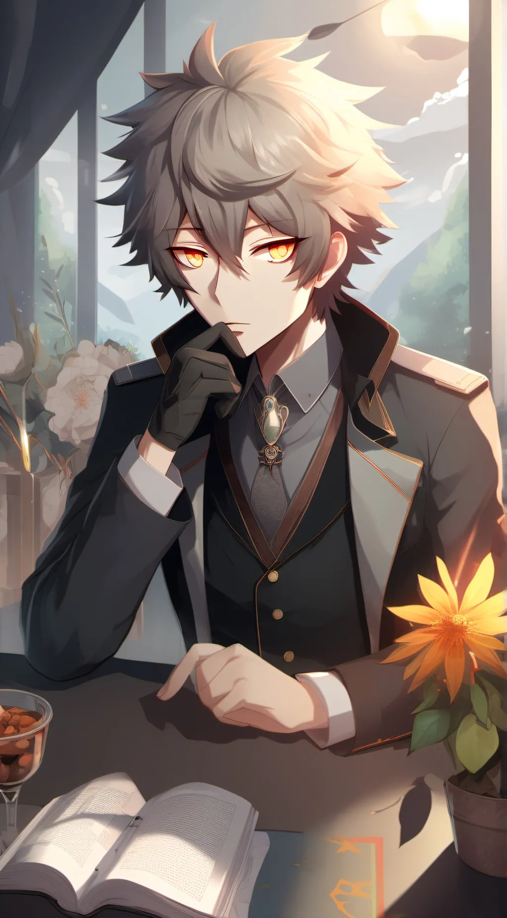 ai character: Tyler background