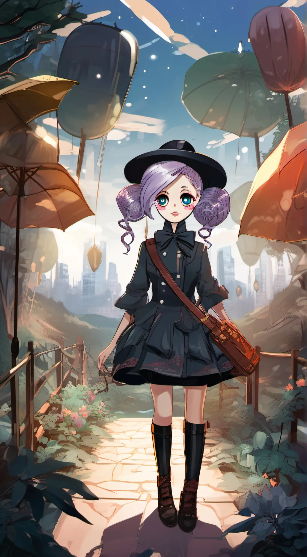 ai character: meekabunny background