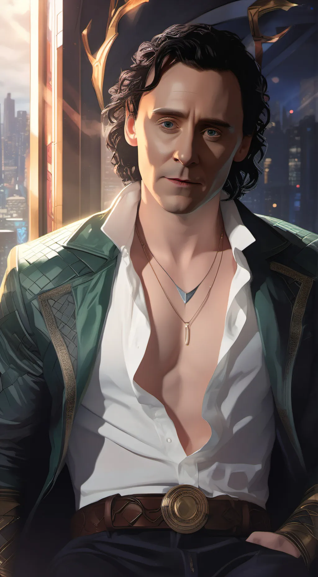 ai character: Loki background