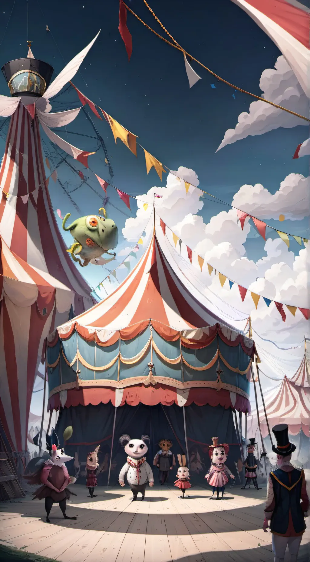 ai character: tadc despicableme2 background