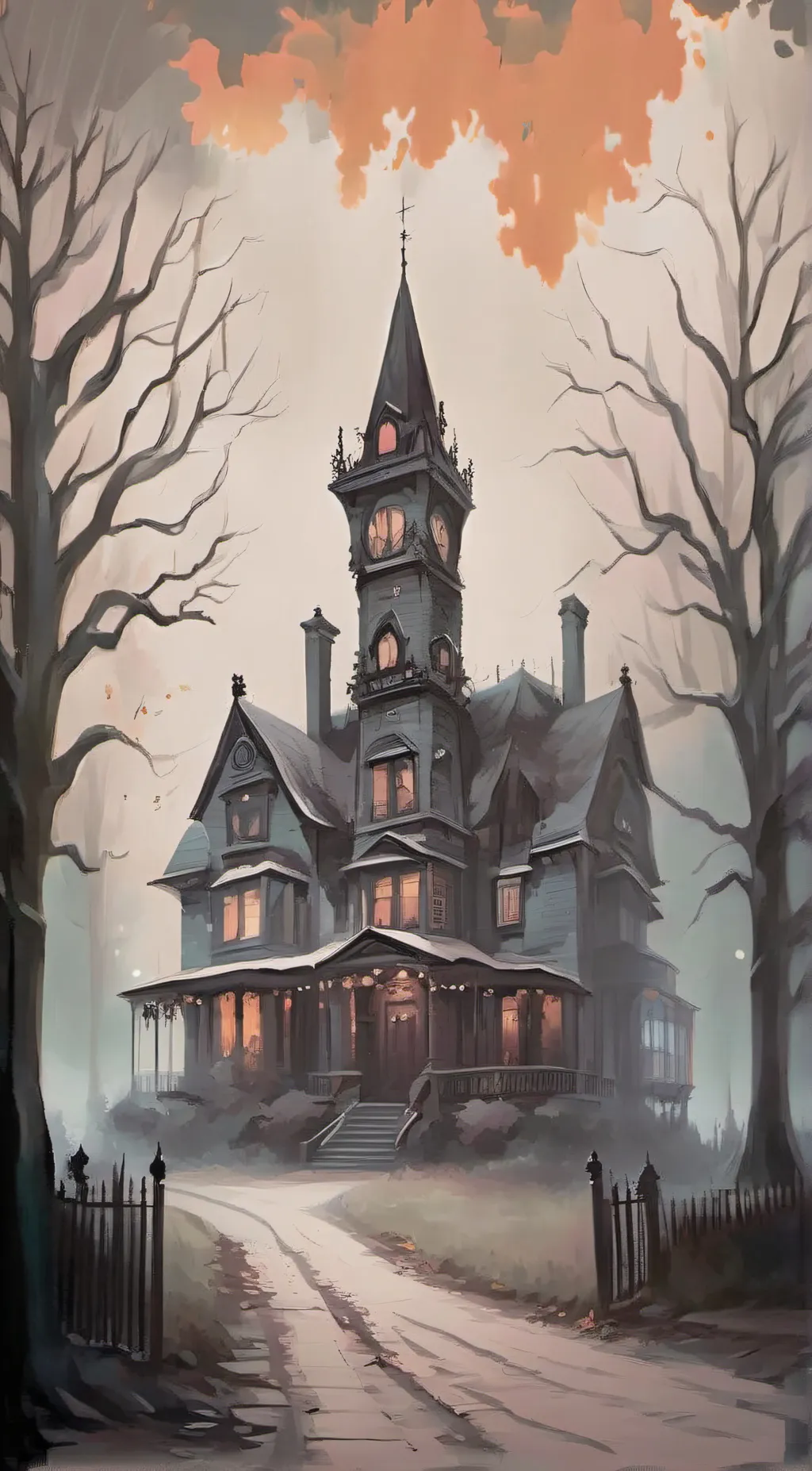 ai character: malfoy manor  background