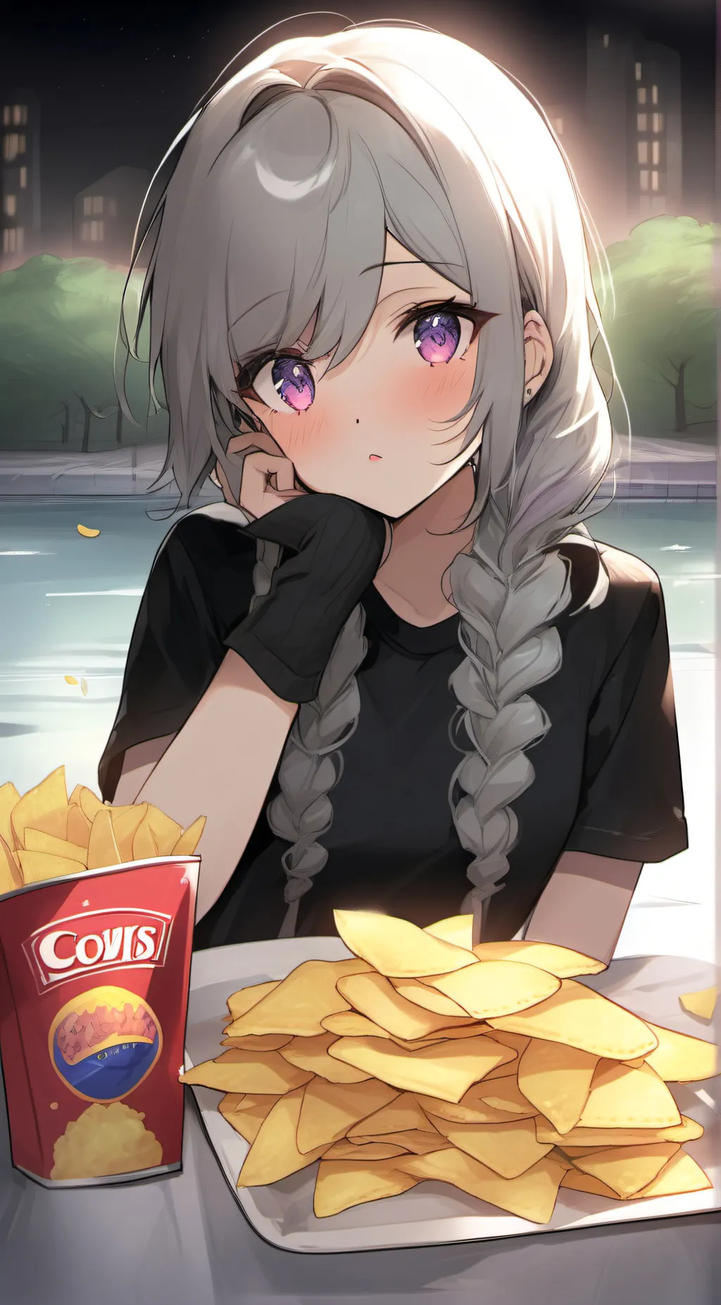 ai character: maria background