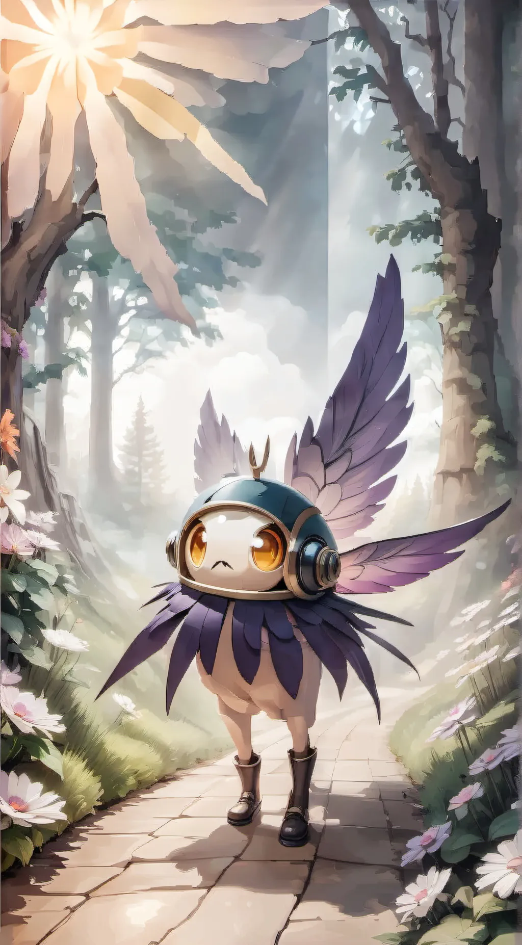 ai character: augler(msm) background