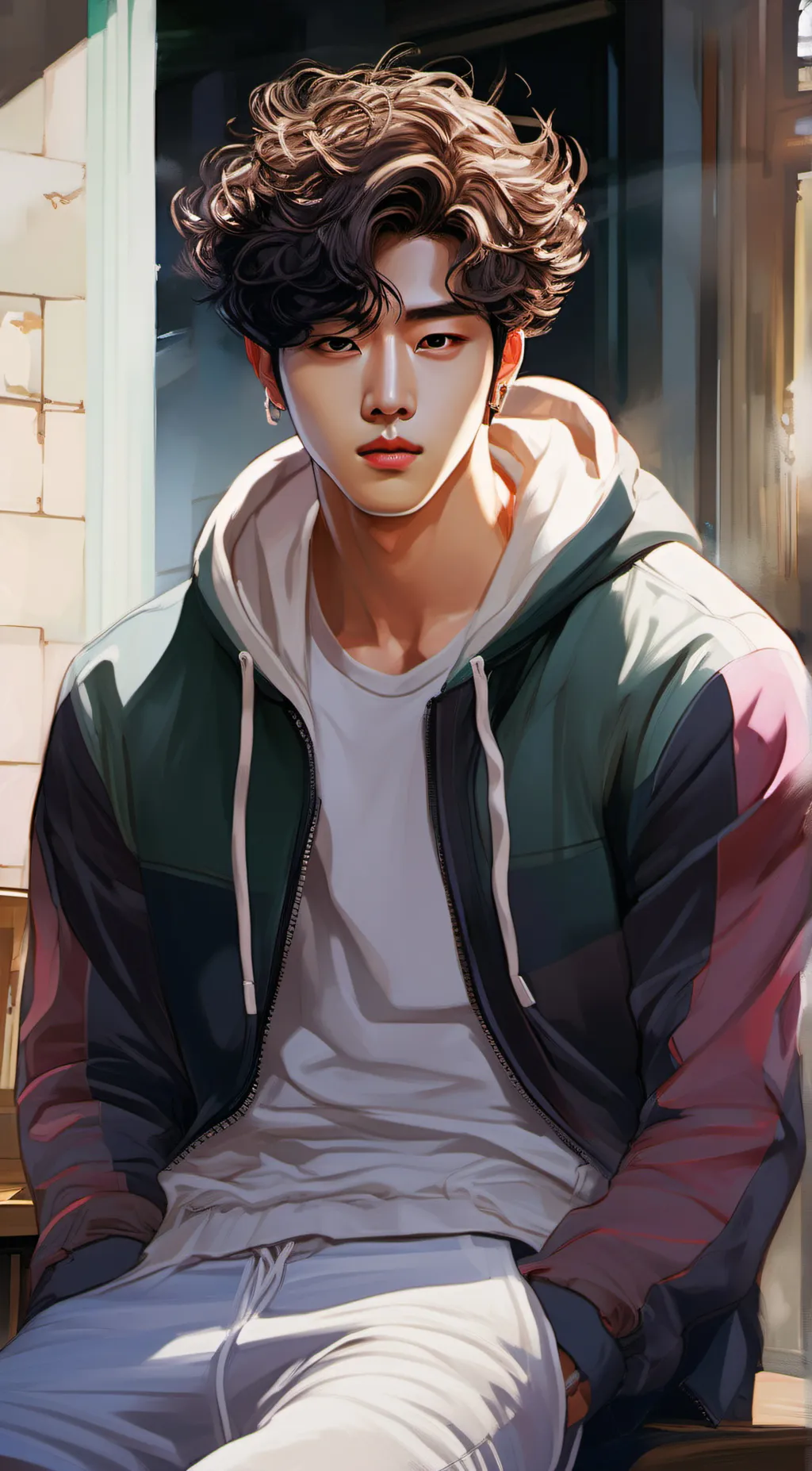 ai character: Sunho Kang background