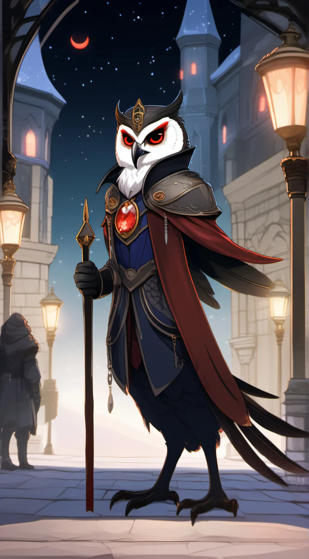 ai character: Stolas background