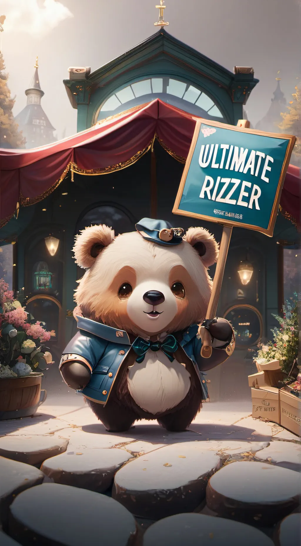 ai character: ultimate rizzler background