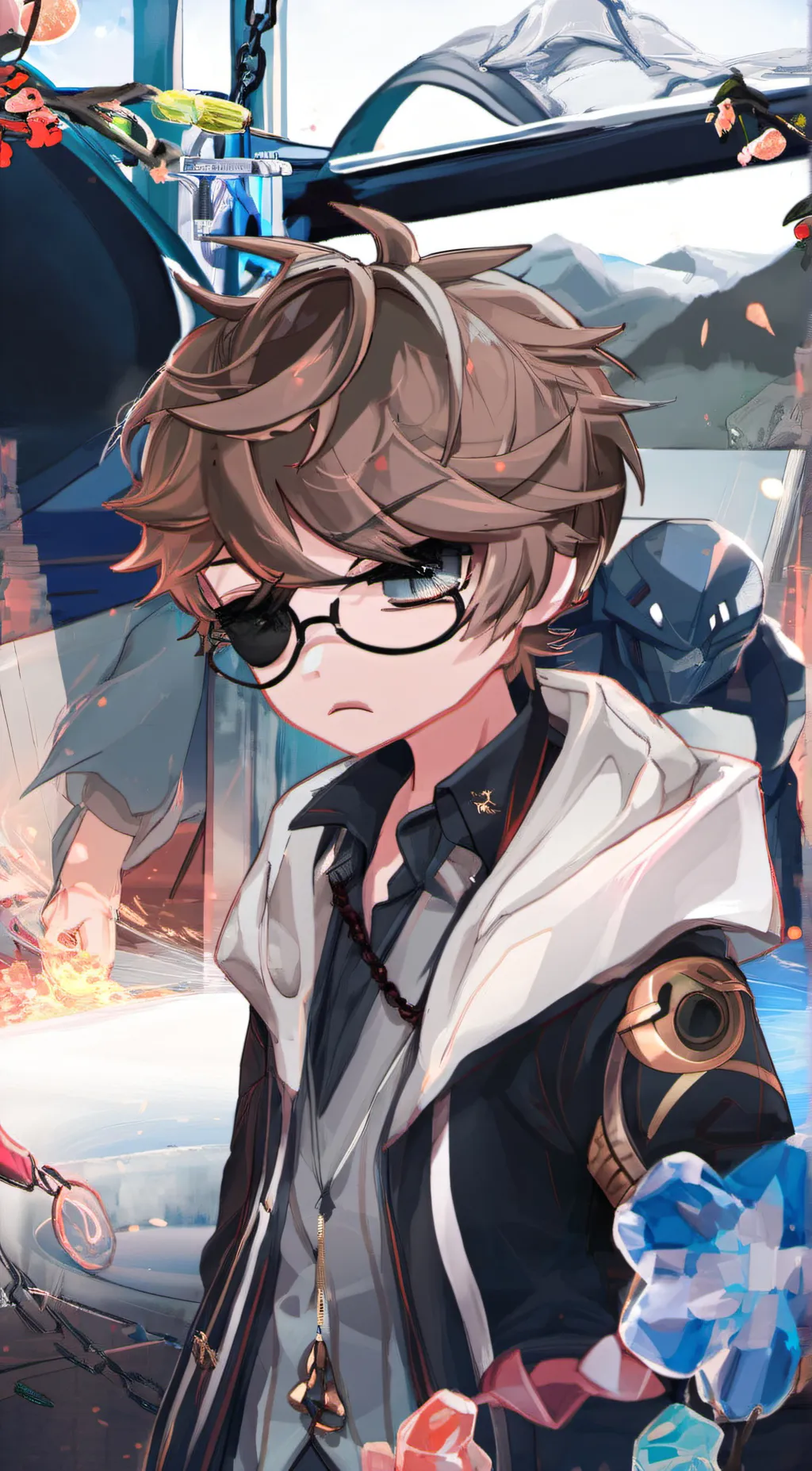 ai character: Andrew/your bully  background