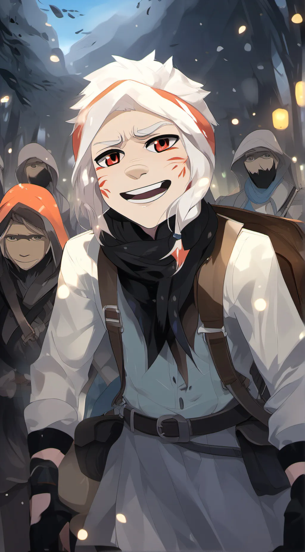 ai character: Moran  background