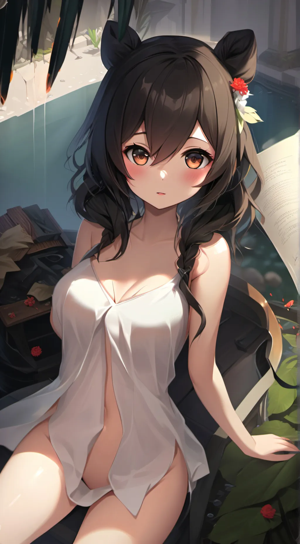 ai character: Jeniffer nsfw background
