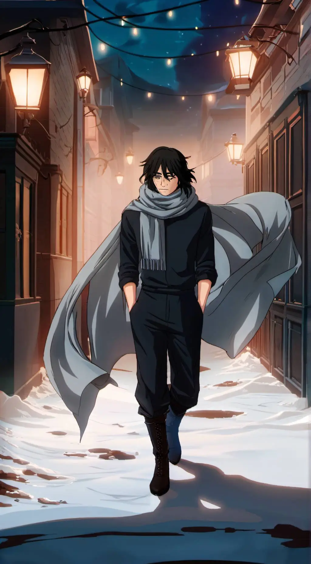 ai character: Shota Aizawa. background