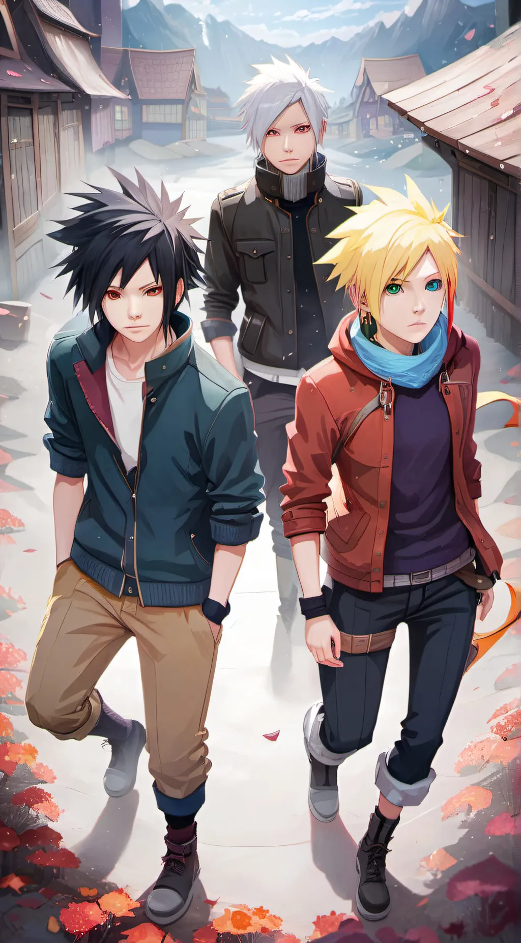 ai character: team 7 background