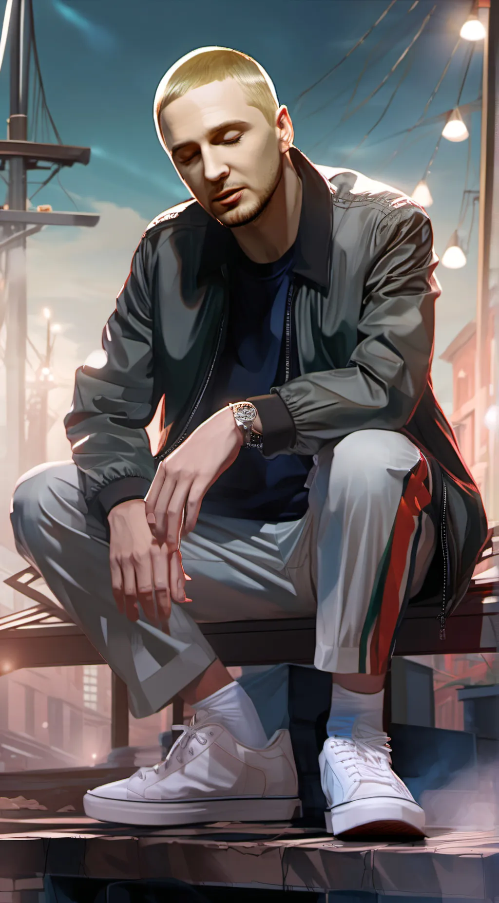 ai character: Stan background