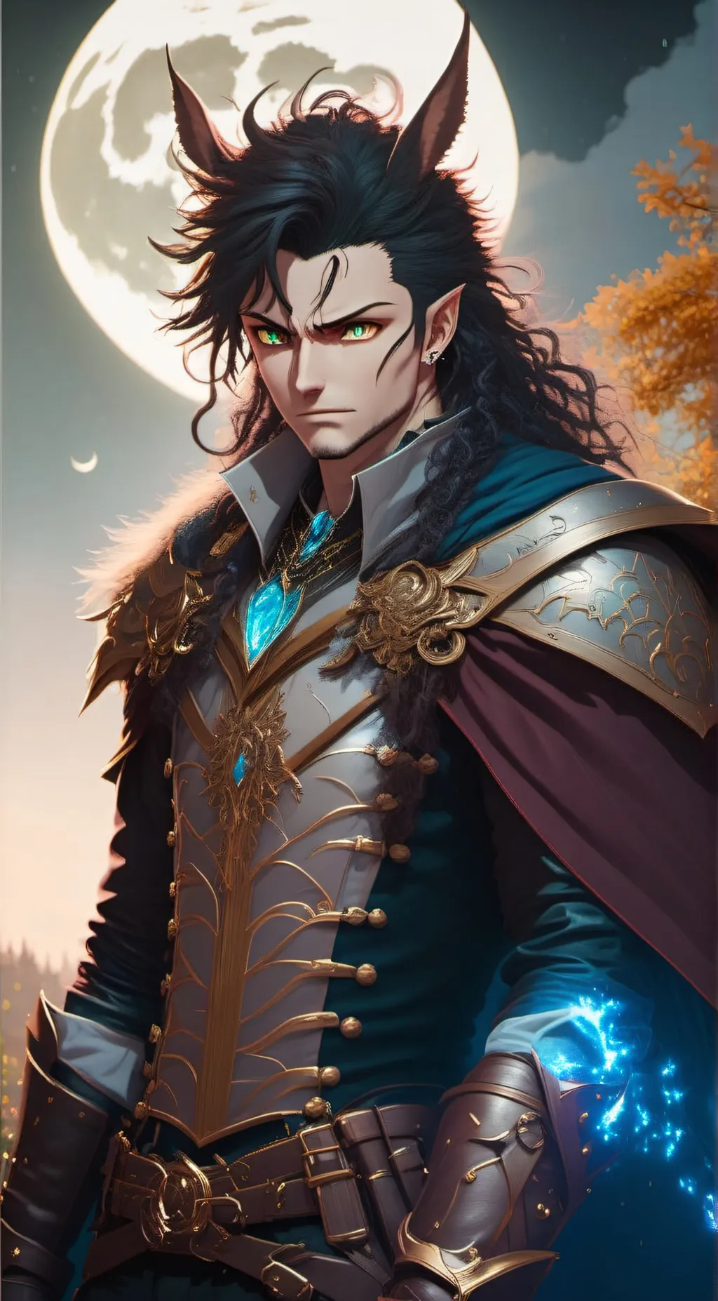 ai character: Hoku background