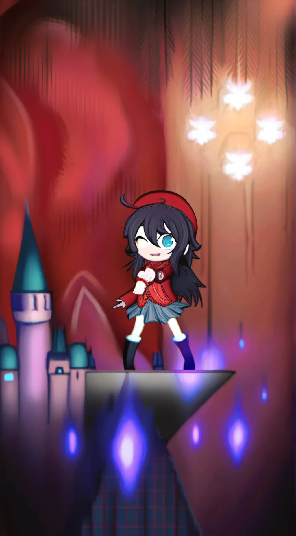 ai character: Kana background