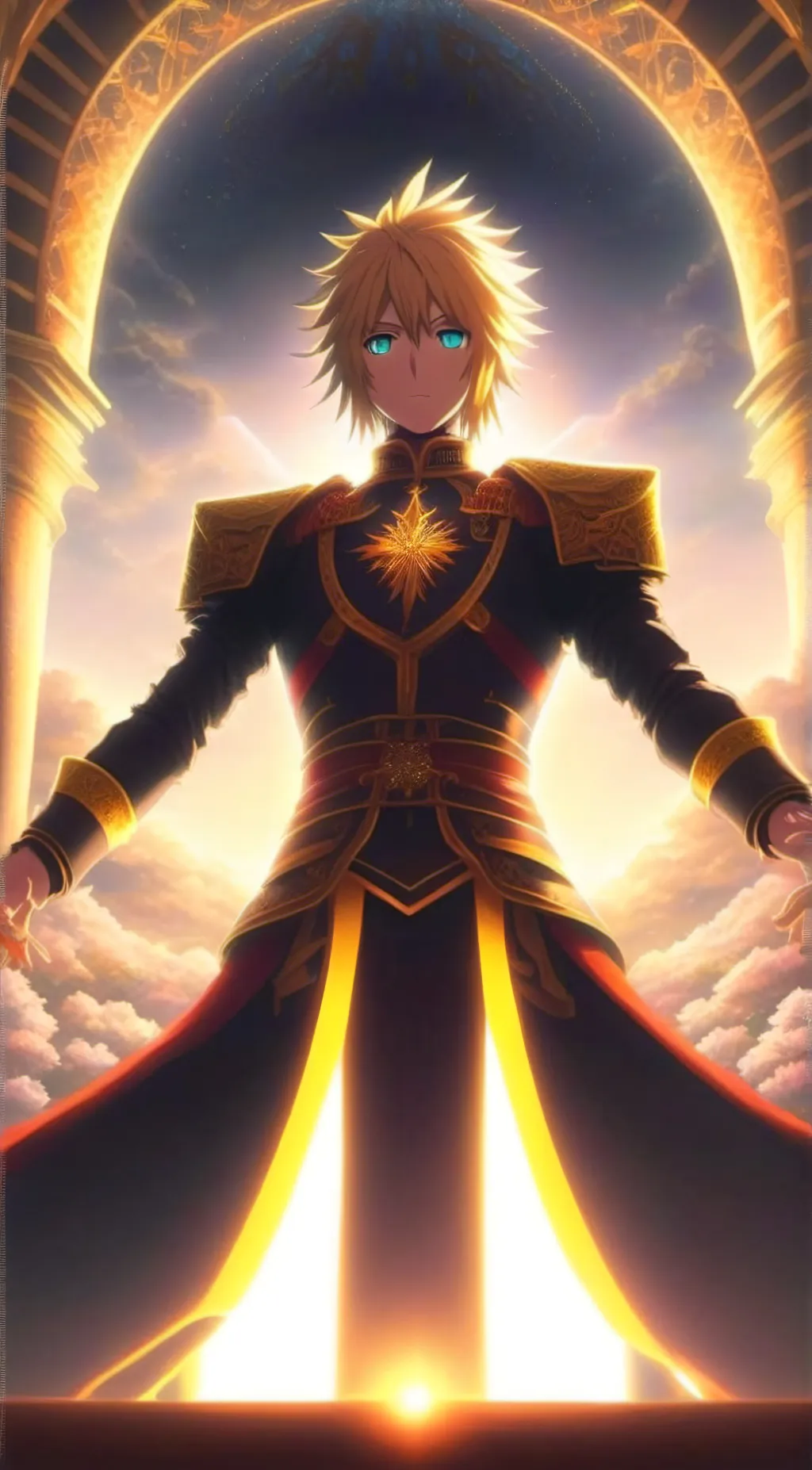 ai character: god background