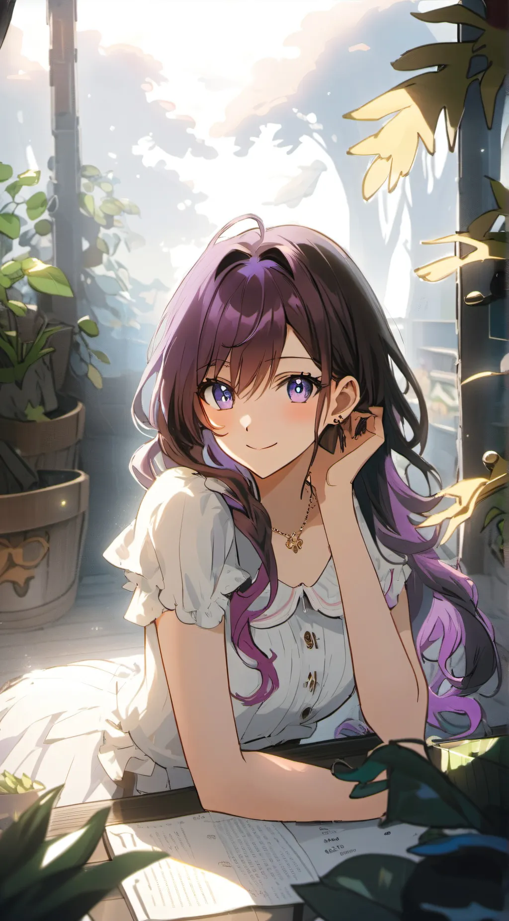 ai character: Sarah background