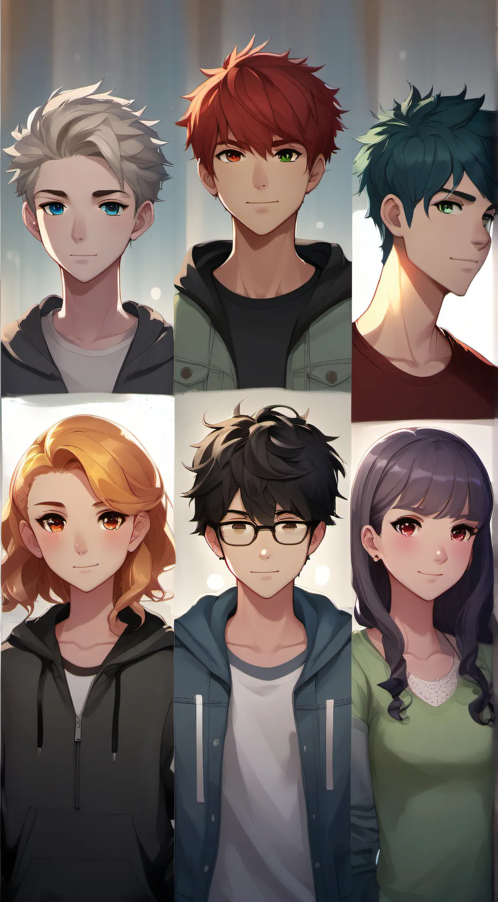 ai character: team paradox background