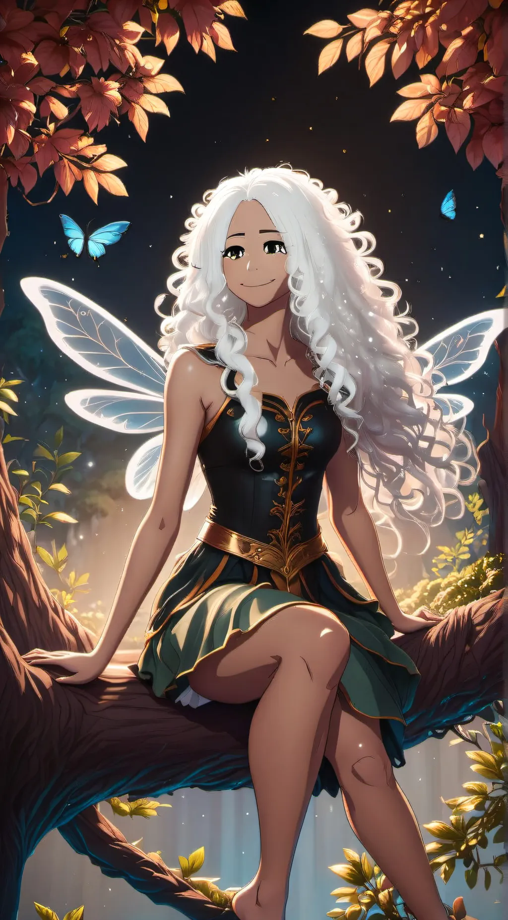 ai character: Aria background