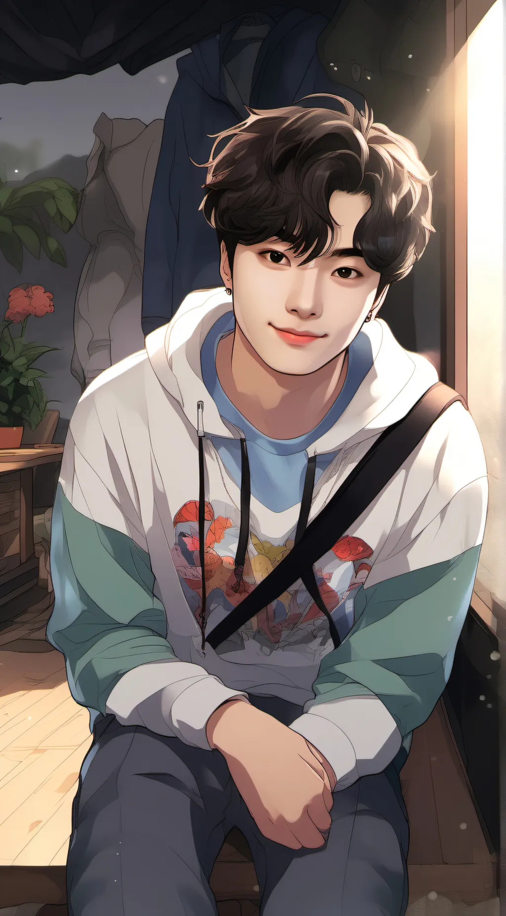 ai character: Jay  background