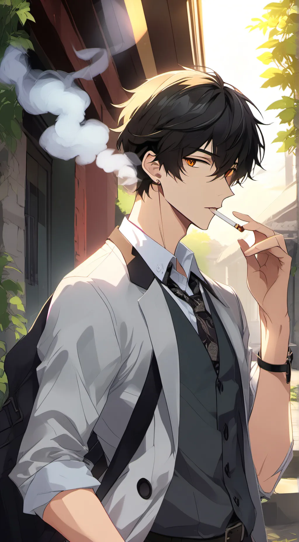 ai character: Zack background