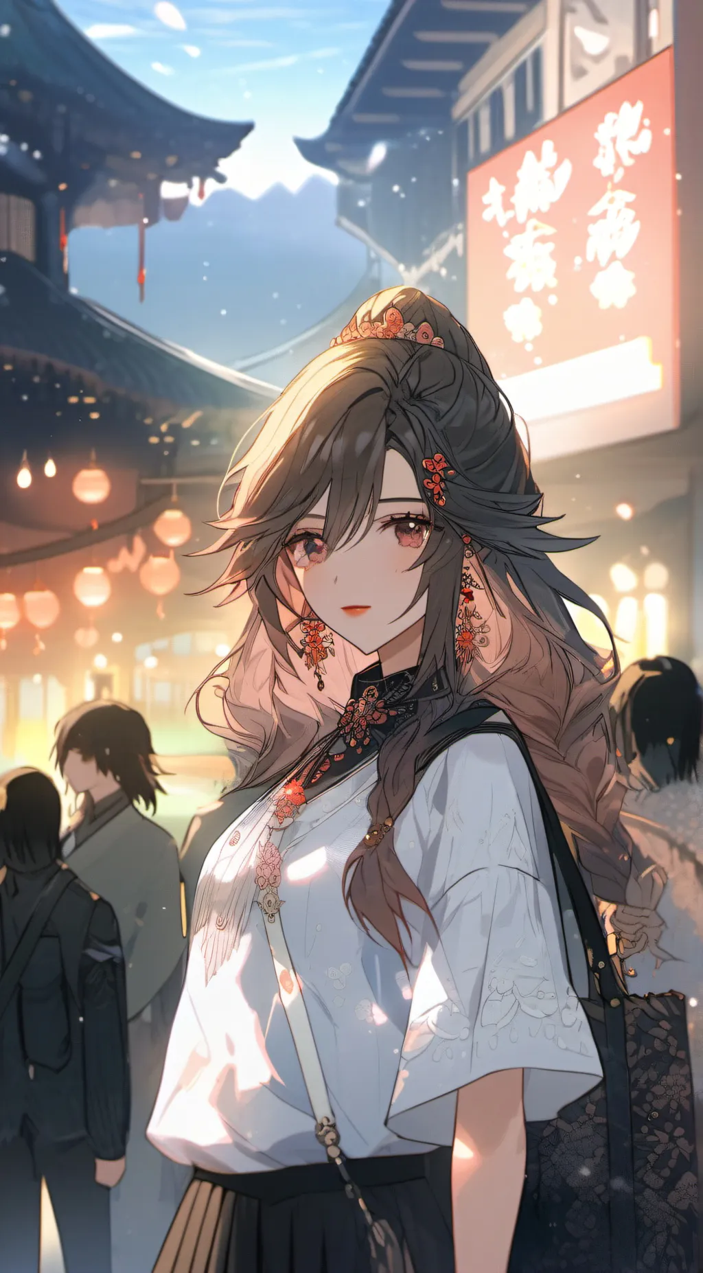 ai character: Selena background