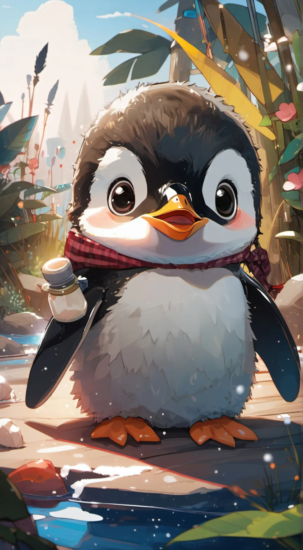 ai character: pinga background
