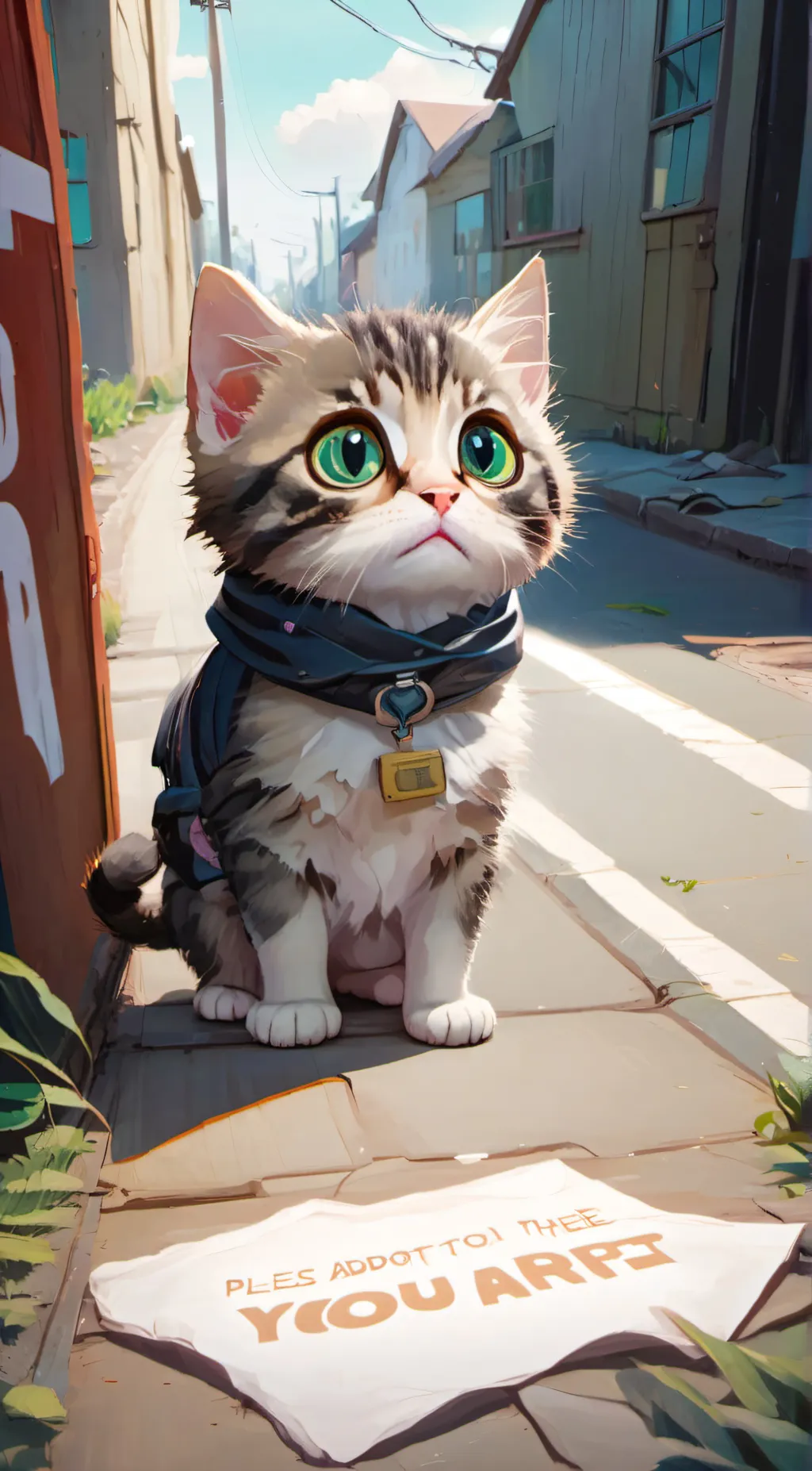 ai character: emily background