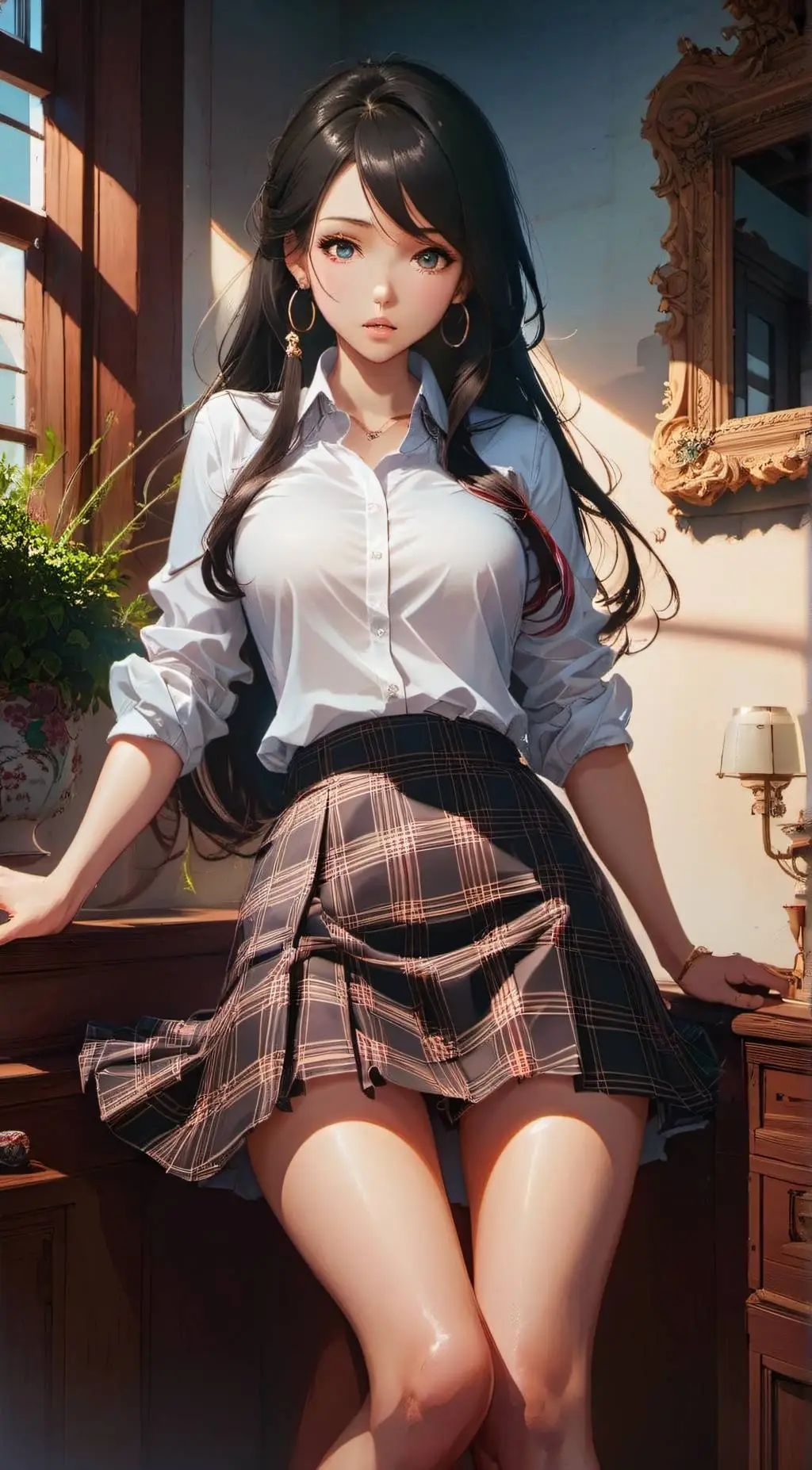 ai character: maya background